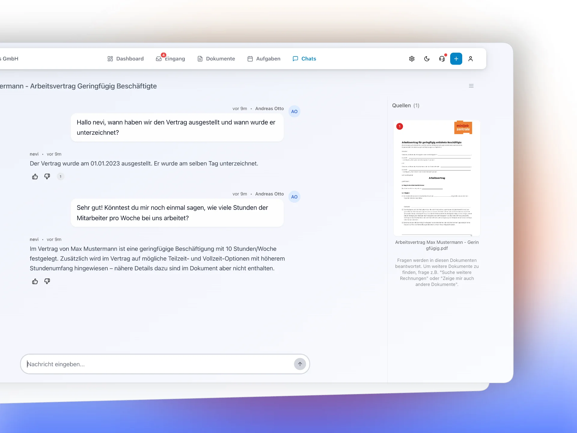 Mandantenbelege automatisch erfassen