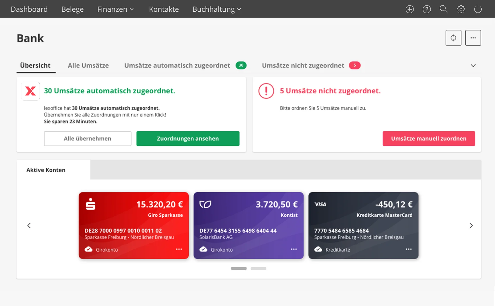 Multibanking inklusive
